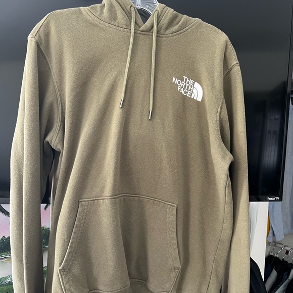Mens Forest Olive Green Sweatshirt Hoodie - Picture 1 of 4